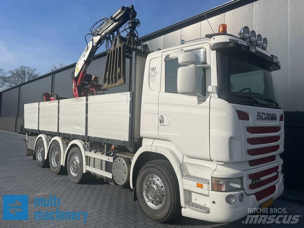 Scania R500 V8 Грузовики-платформы/боковая разгрузка