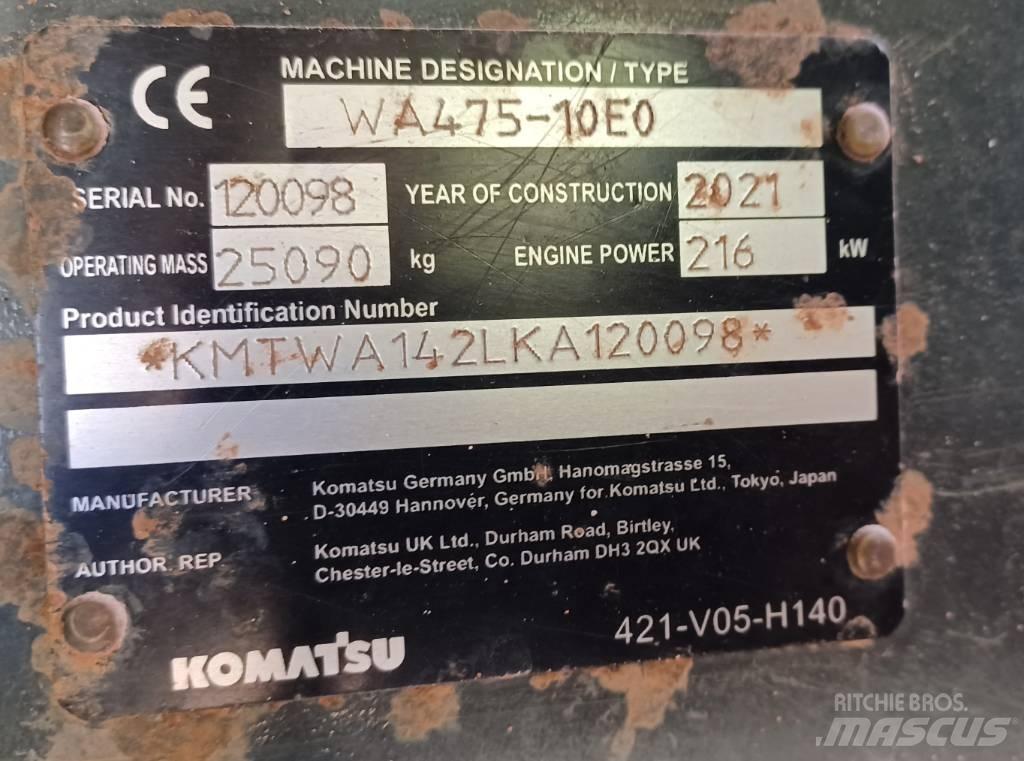 Komatsu WA 475-10E0 Фронтальные погрузчики