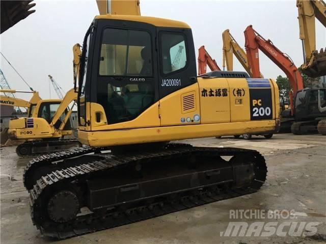 Komatsu pc200-7 Гусеничные экскаваторы