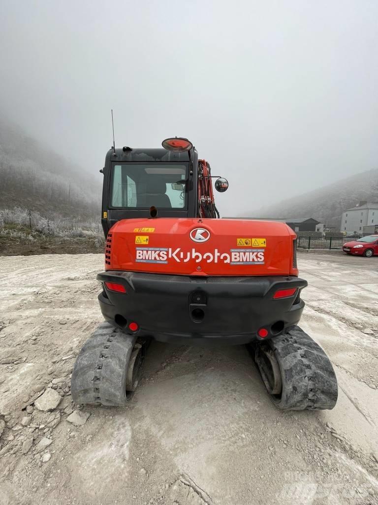 Kubota KX 080-4a2 Малые экскаваторы 7т-12т