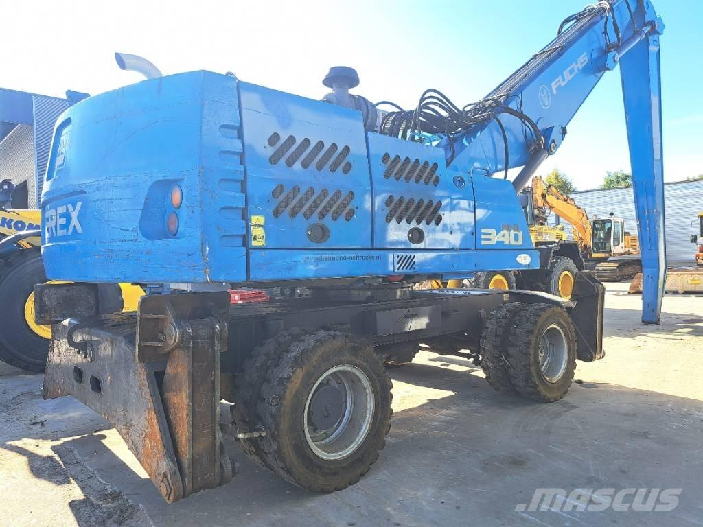 Fuchs MHL340D Перегружатели металлолома/промышленные погрузчики
