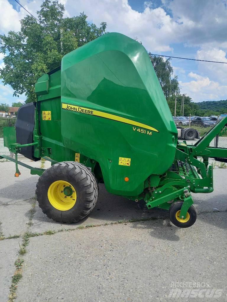 John Deere V451M Рулонные пресс-подборщики