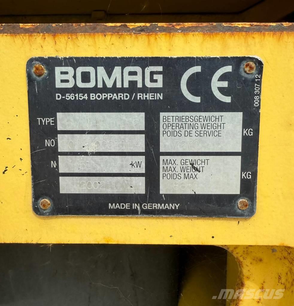 Bomag BW 144 AD-2 Катки тротуарные