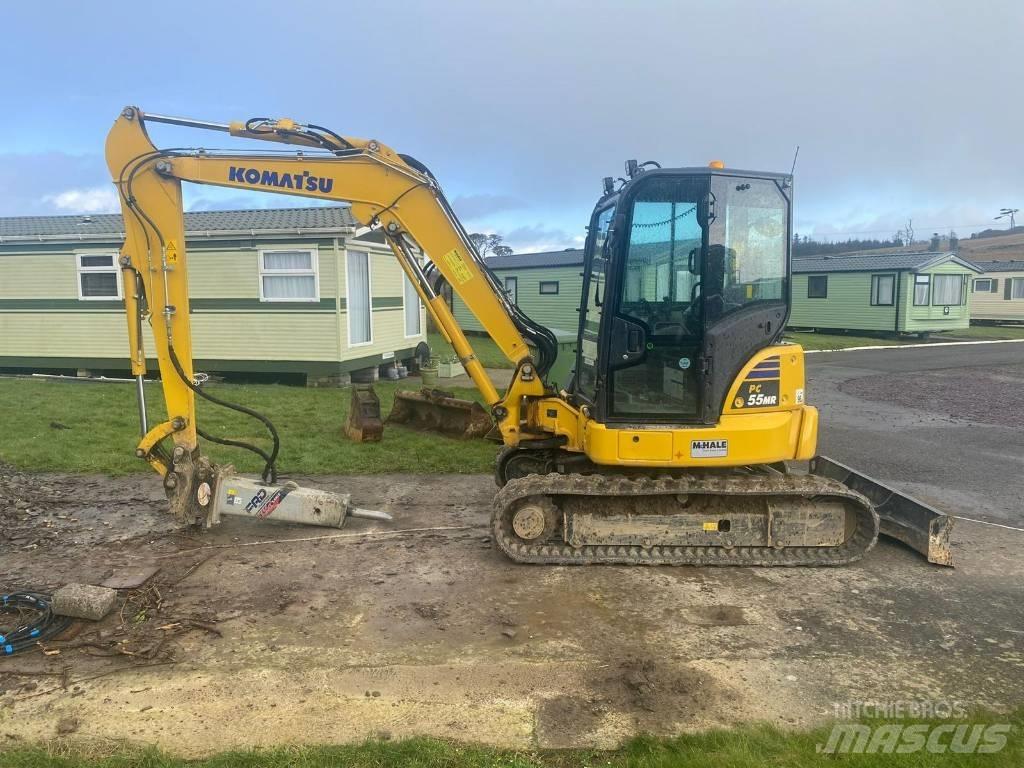 Komatsu PC 55 MR Мини-экскаваторы