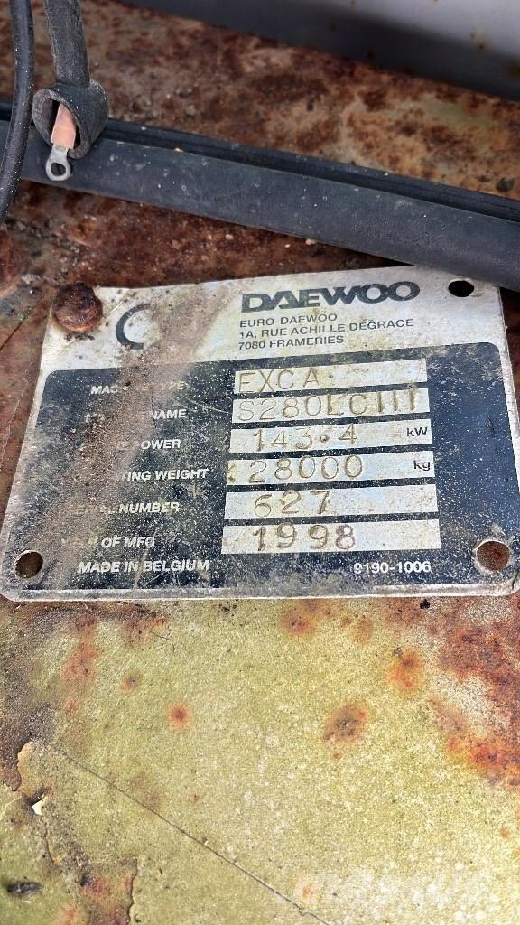 Daewoo Solar 280 LC Гусеничные экскаваторы