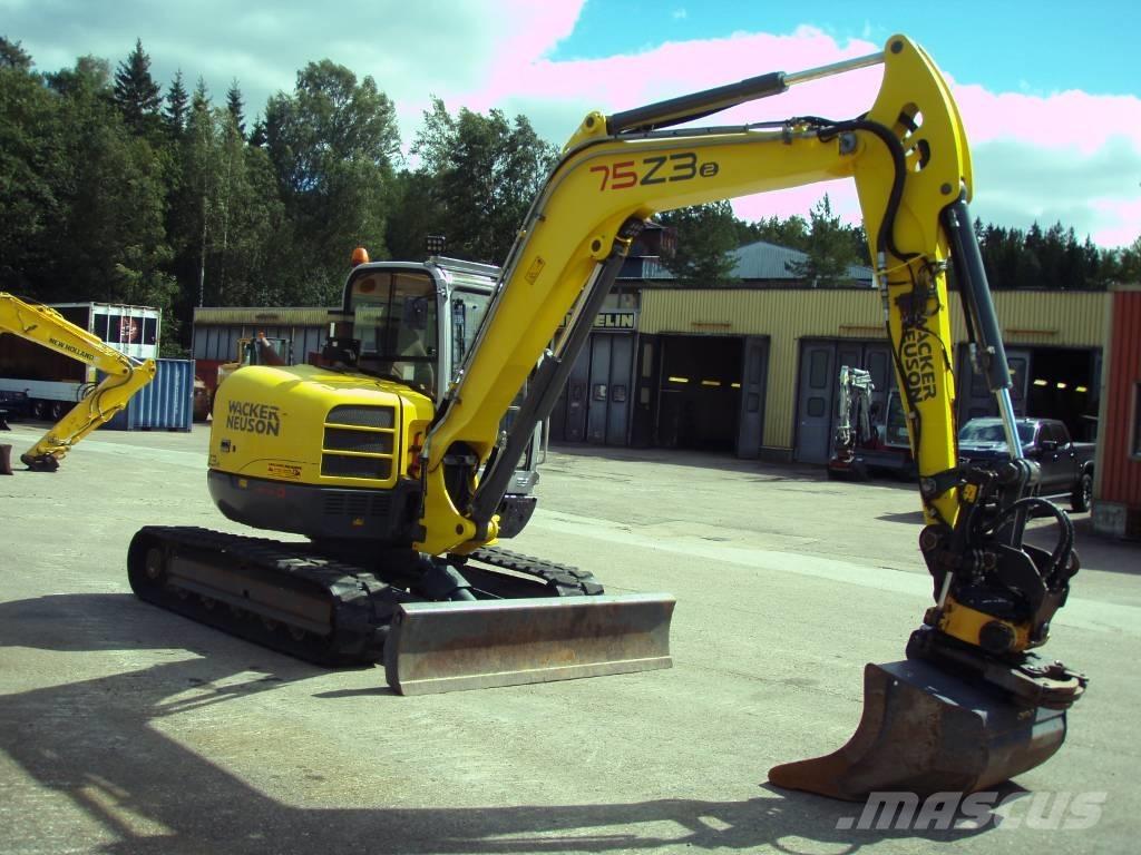 Wacker Neuson 75 Z3 Малые экскаваторы 7т-12т