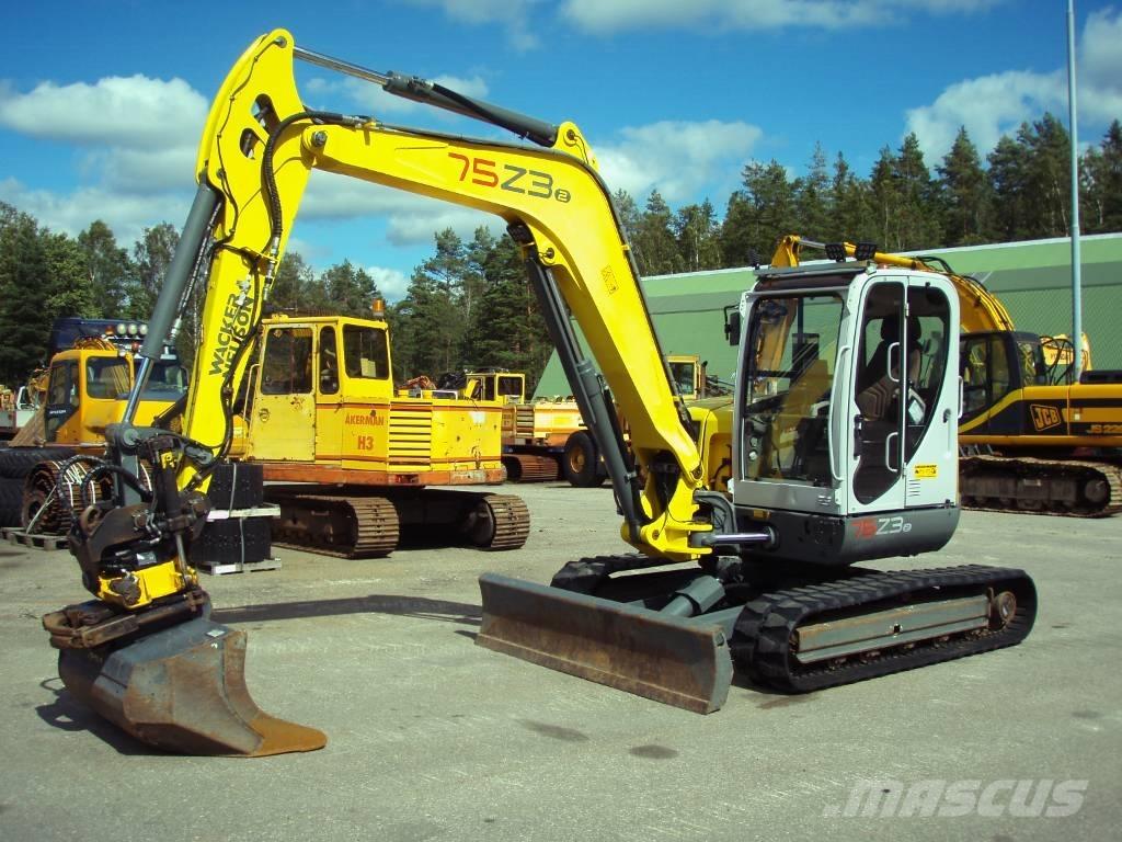 Wacker Neuson 75 Z3 Малые экскаваторы 7т-12т