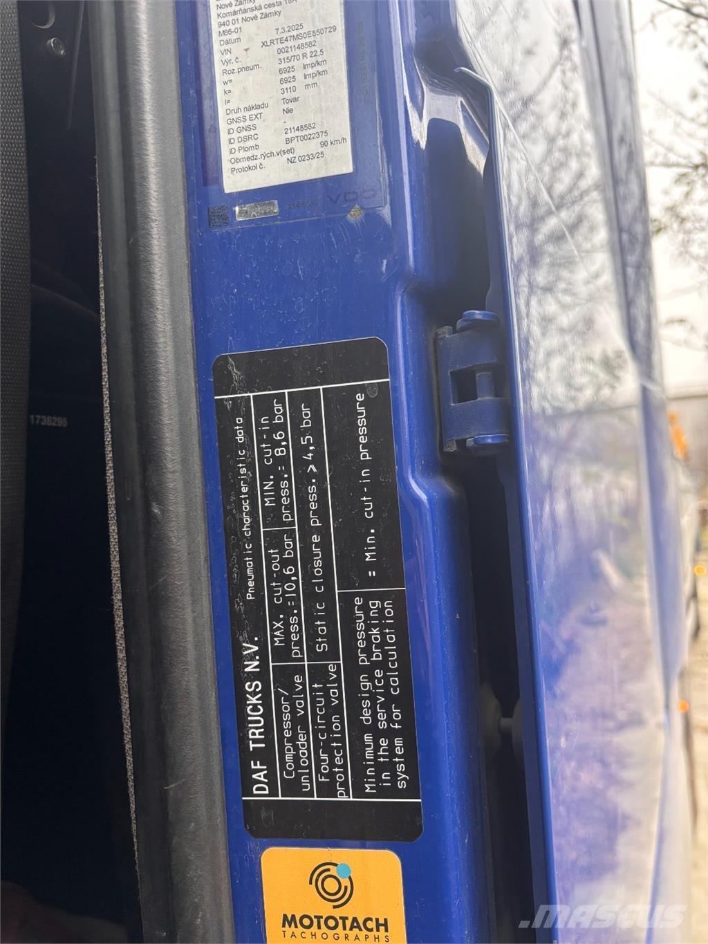 DAF XF 105.460 Седельные тягачи