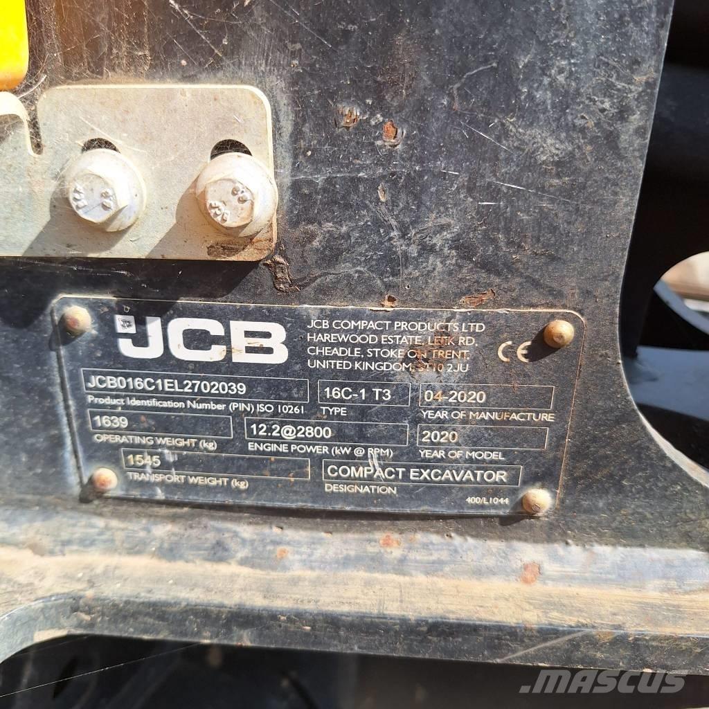JCB 16 C-1 Мини-экскаваторы