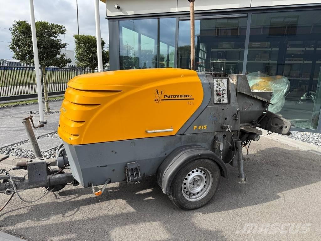 Putzmeister P 715 TD Бетононасосы