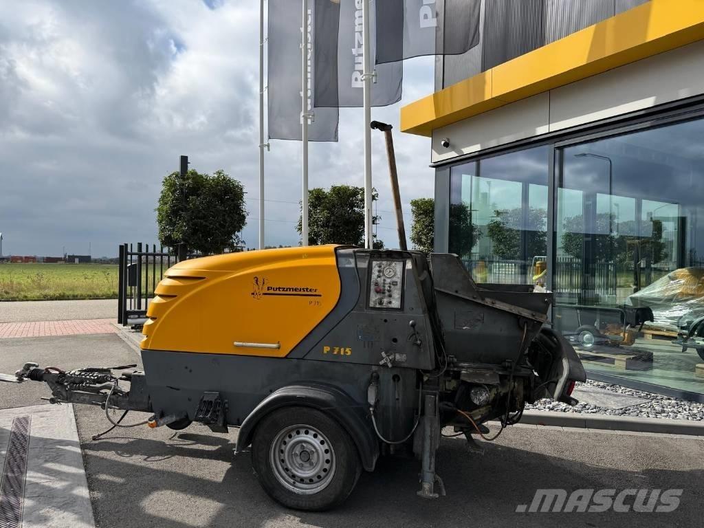 Putzmeister P 715 TD Бетононасосы