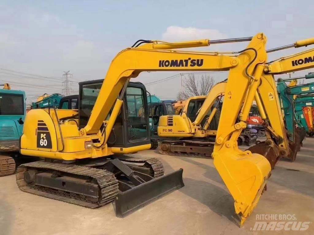 Komatsu PC60-8 Мини-экскаваторы