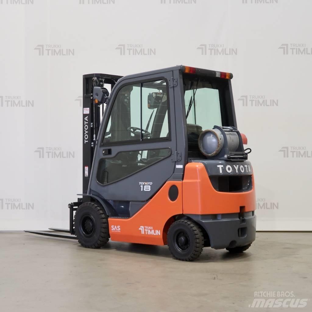 Toyota 02-8FGF18 Газовые погрузчики