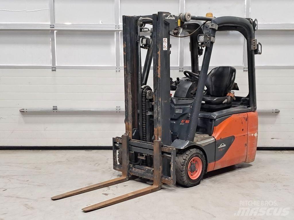 Linde E16C-03 Электропогрузчики