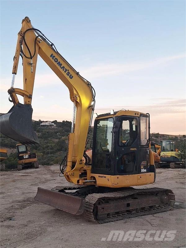 Komatsu PC80 Мини-экскаваторы
