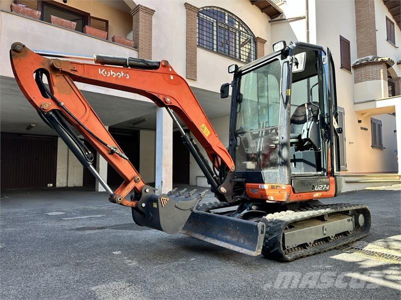 Kubota U27-4 Мини-экскаваторы