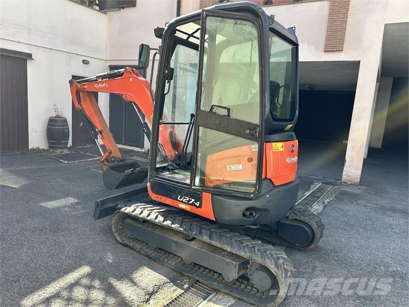 Kubota U27-4 Мини-экскаваторы