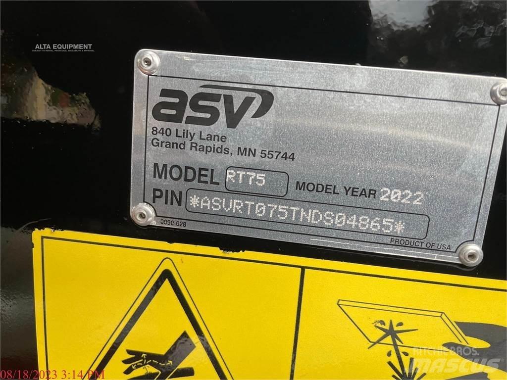 ASV POSI-TRACK RT75 Мини-погрузчики