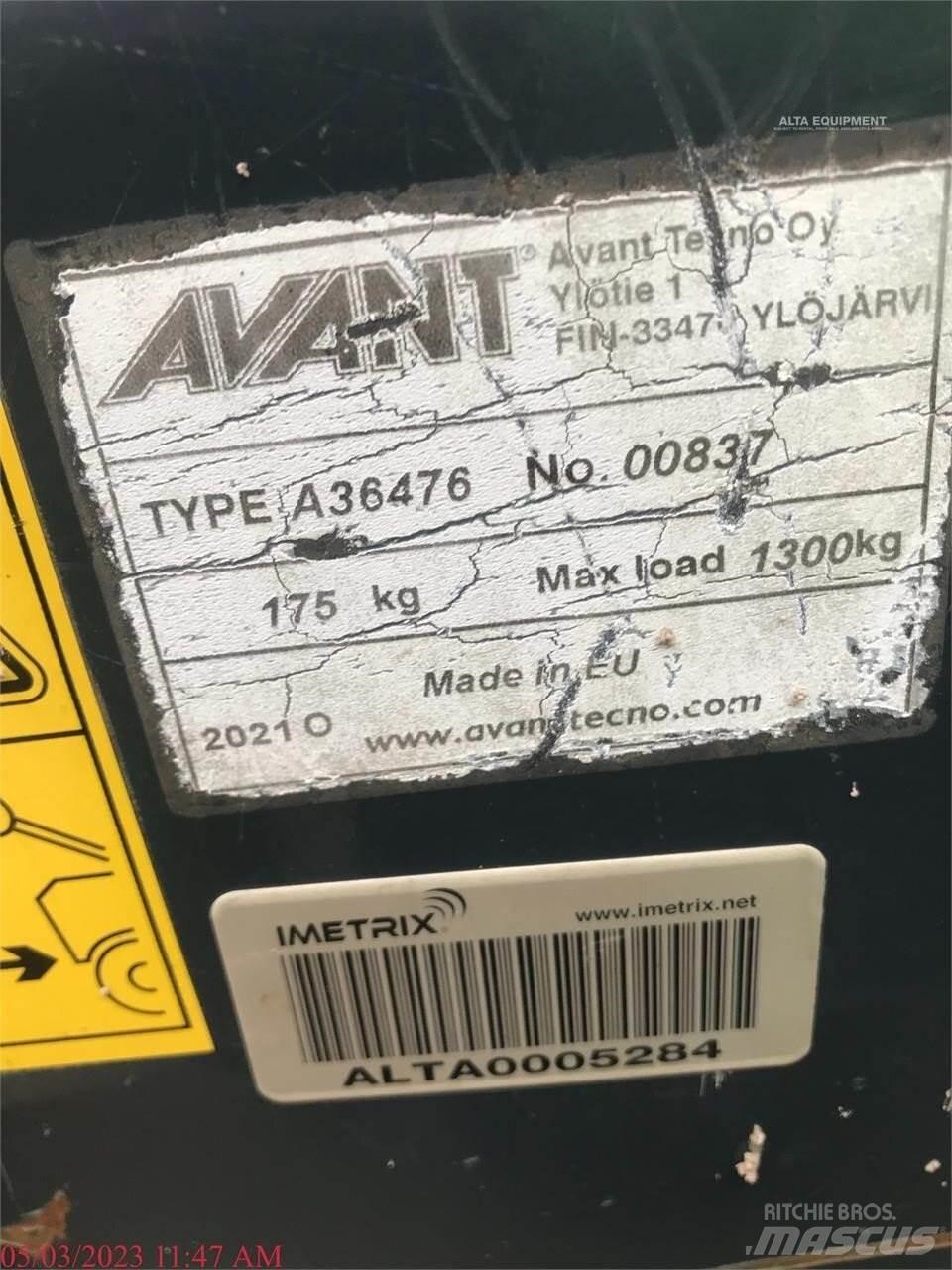Avant 755I Фронтальные погрузчики