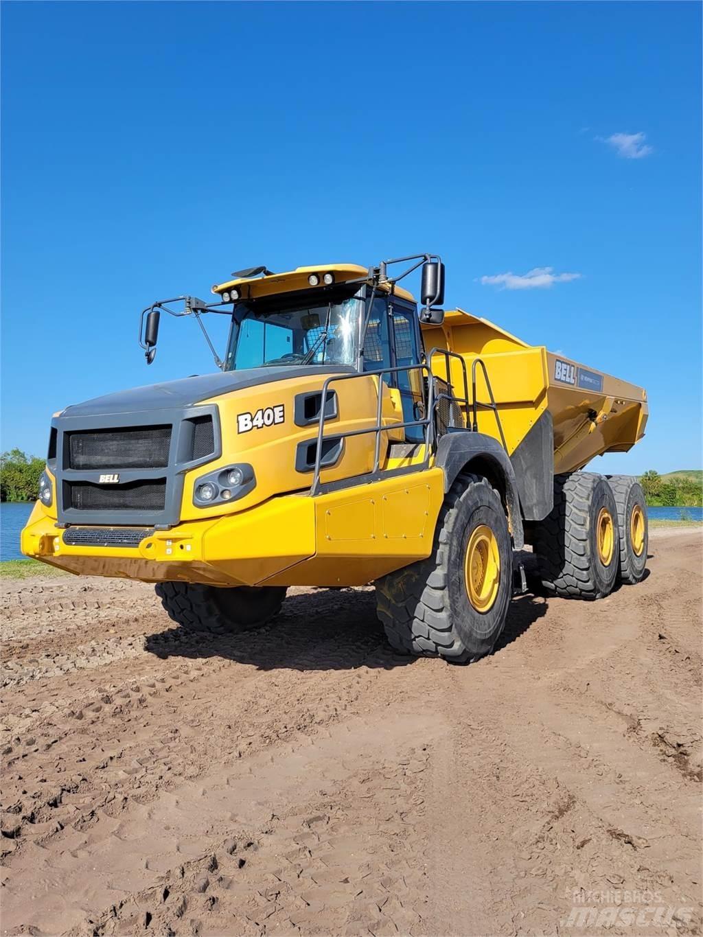 Bell B40E Шарнирно-сочленённые самосвалы