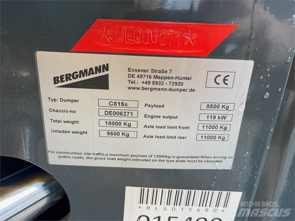 Bergmann C815S Шарнирно-сочленённые самосвалы