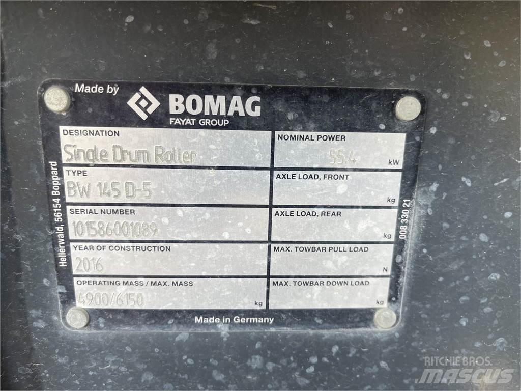 Bomag BW145D-5 Катки тротуарные