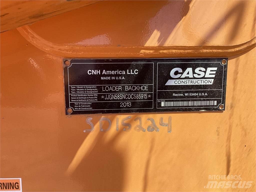 CASE 580 Экскаваторы-погрузчики