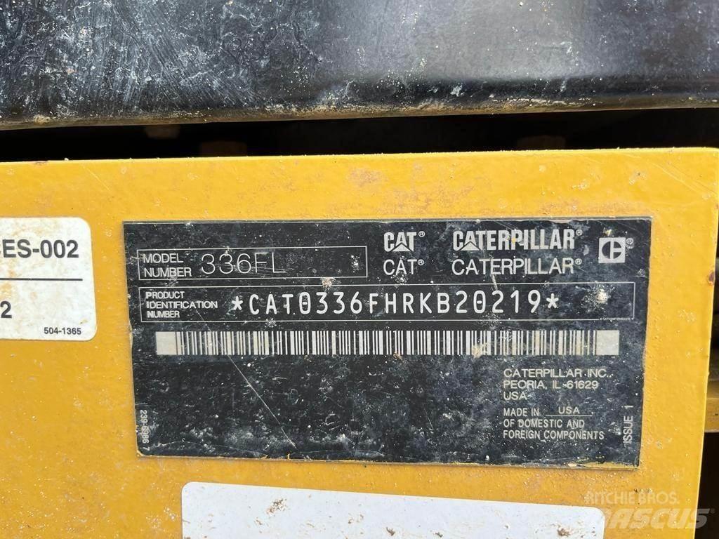 CAT 336FL Гусеничные экскаваторы