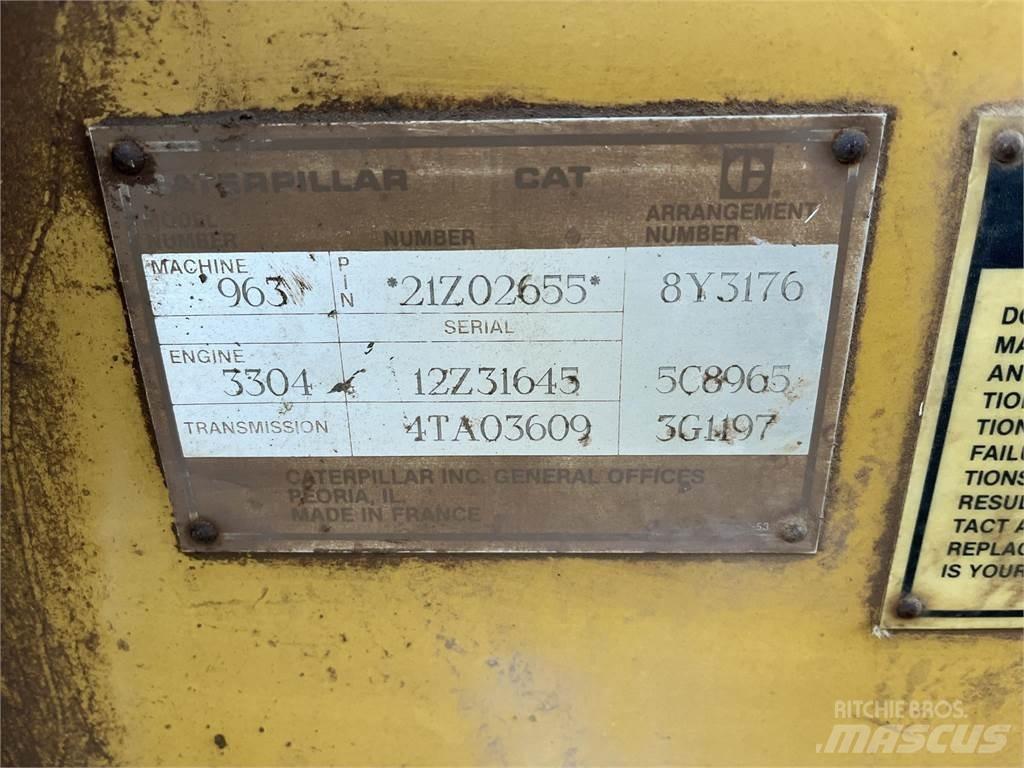 CAT 963 Гусеничные фронтальные погрузчики