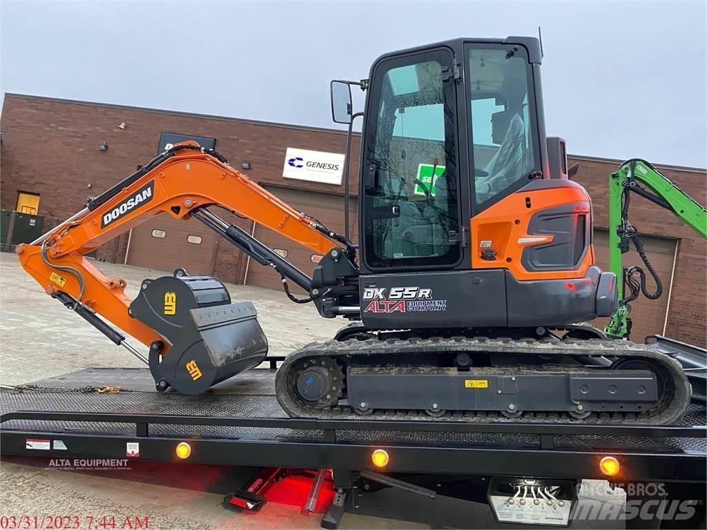 Develon DX55R-7 Мини-экскаваторы