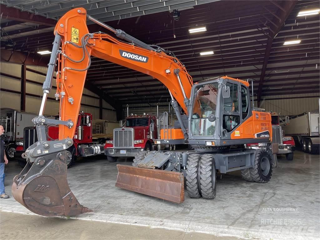 Doosan DX140W-5 Колёсные экскаваторы