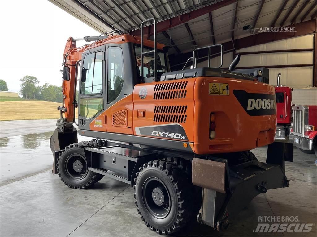 Doosan DX140W-5 Колёсные экскаваторы