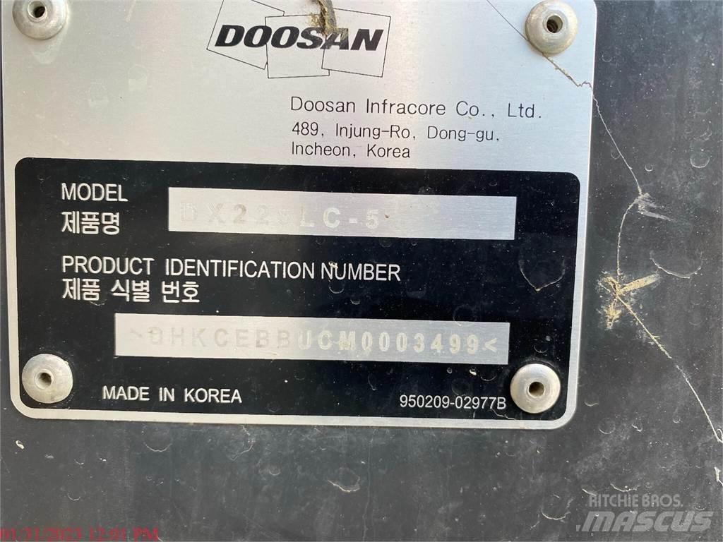 Doosan DX225 LC-5 Гусеничные экскаваторы