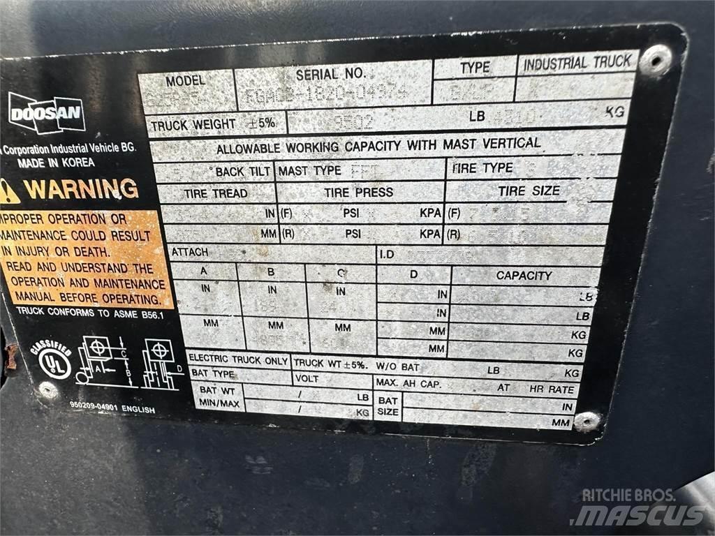 Doosan G25P-5 Другие складские механизмы