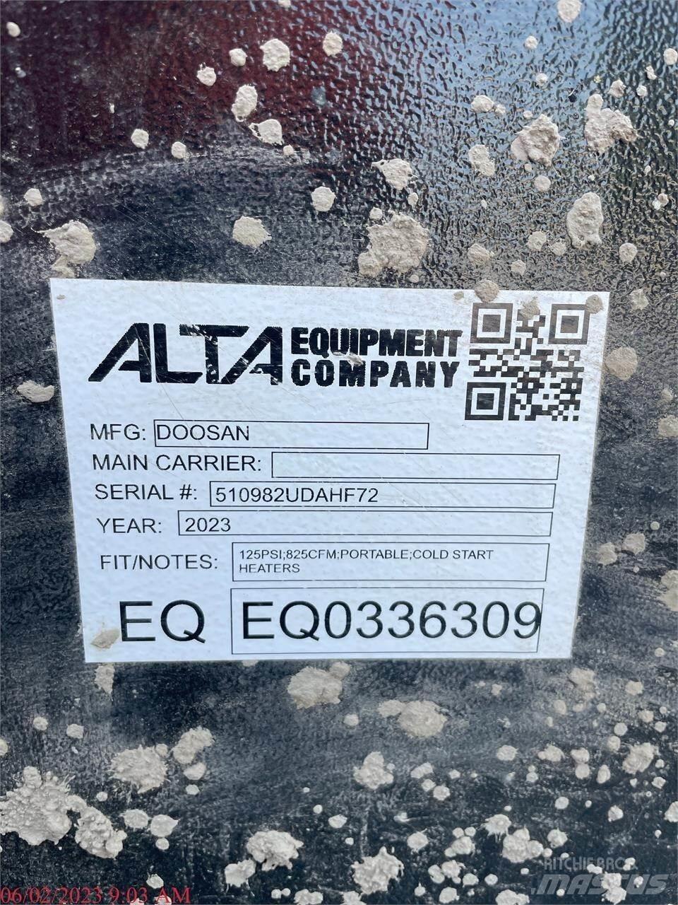 Doosan XP825 Воздушные компрессоры