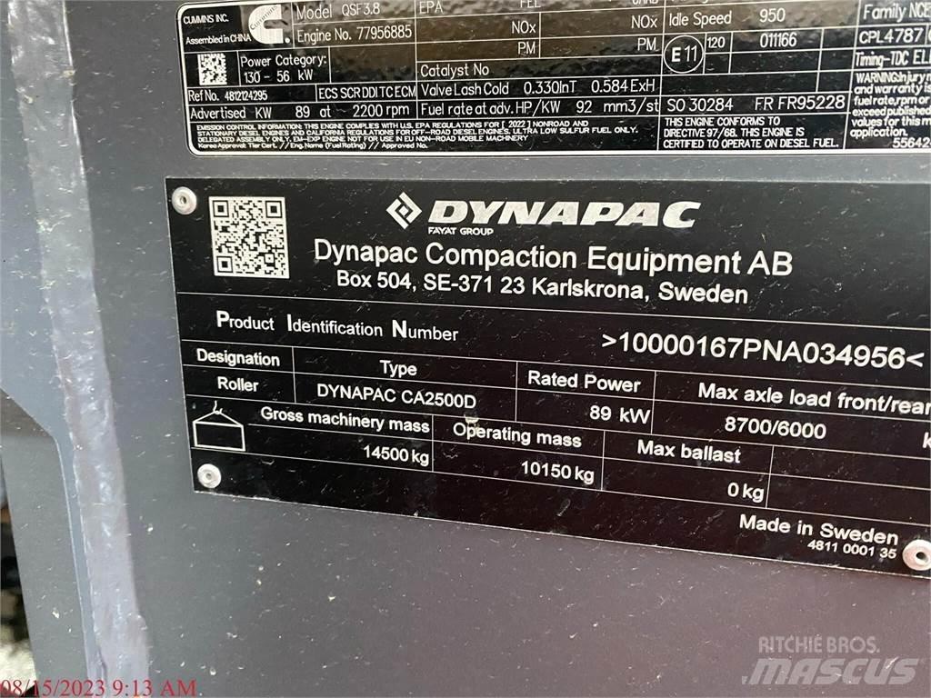 Dynapac CA2500D Катки тротуарные