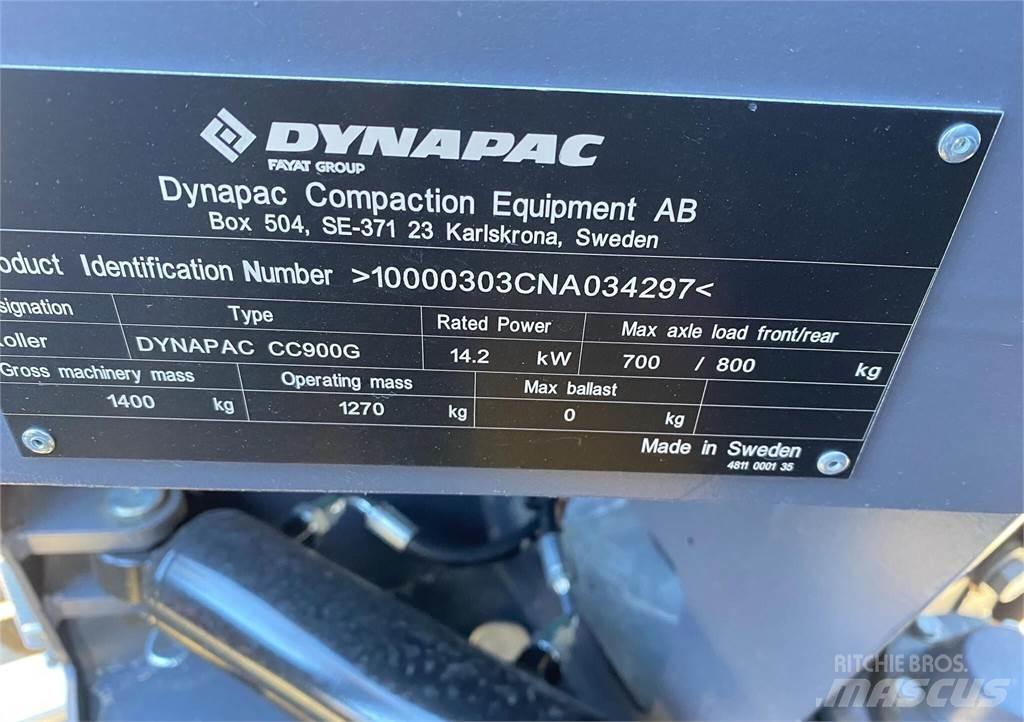 Dynapac CC900G Катки тротуарные