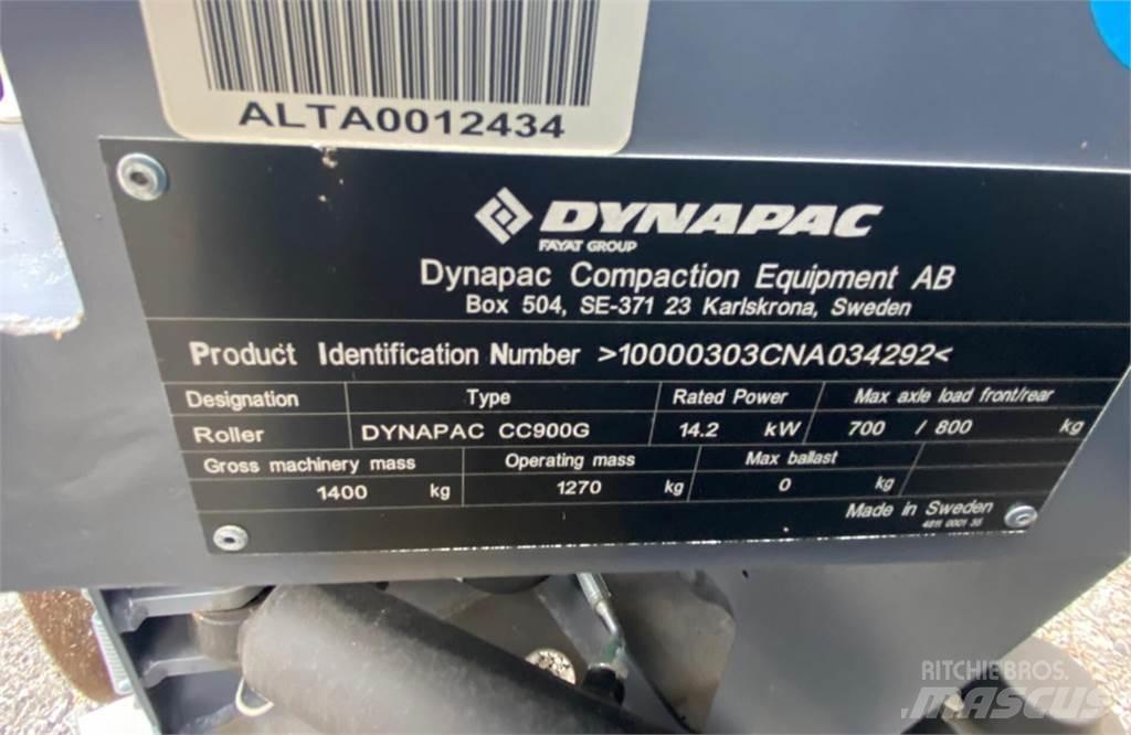 Dynapac CC900G Катки тротуарные