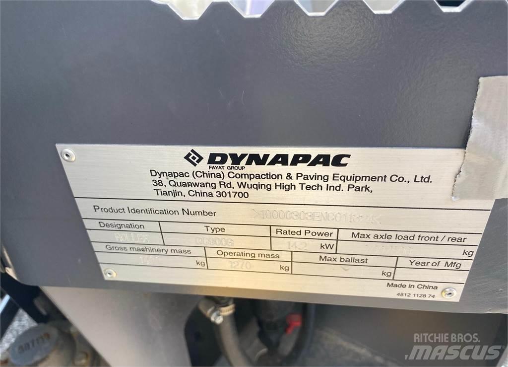 Dynapac CC900G Катки тротуарные