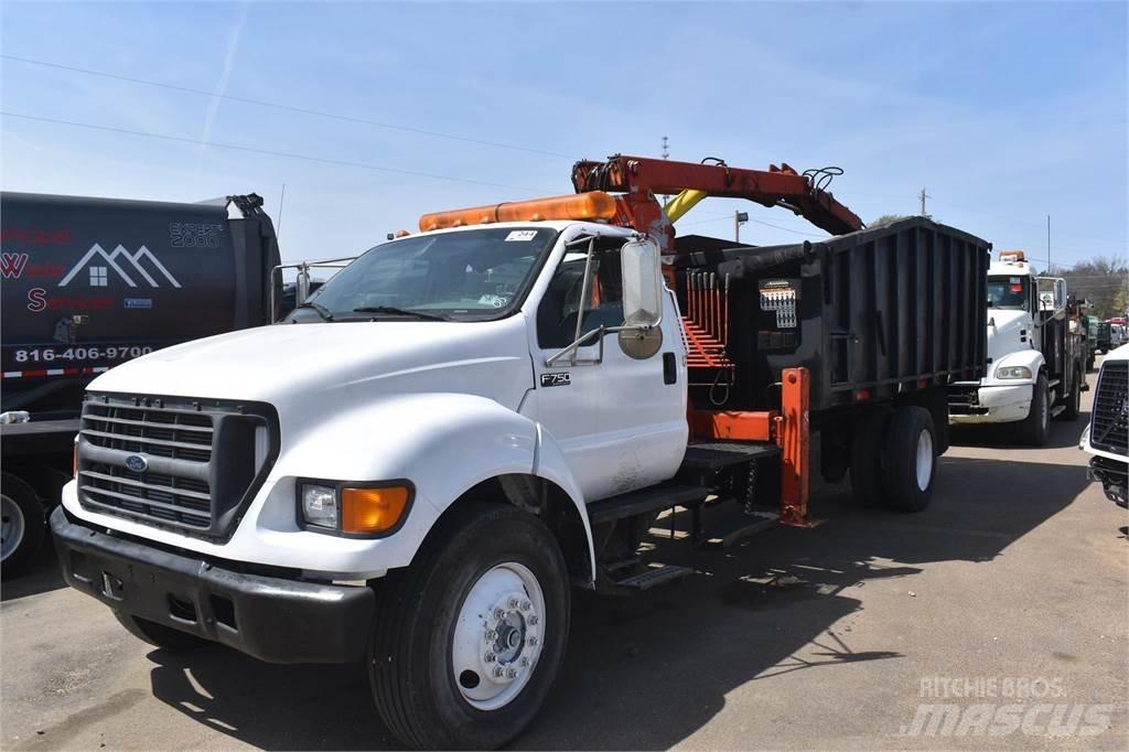 Ford F750 Автомобильные краны