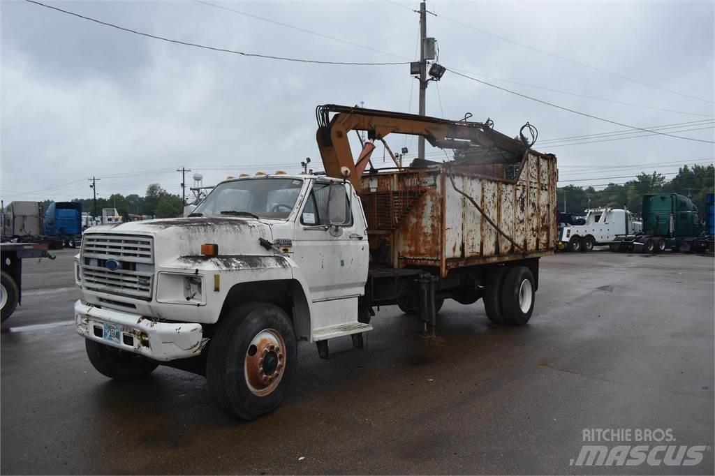 Ford F800 Автомобильные краны