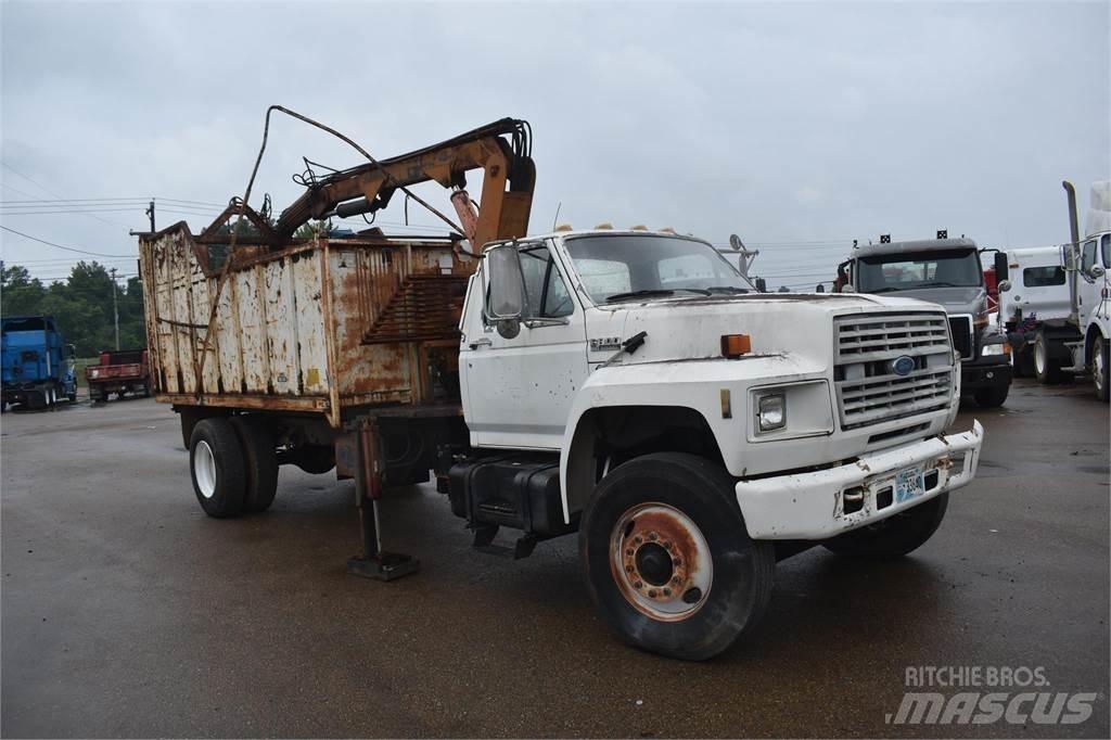 Ford F800 Автомобильные краны