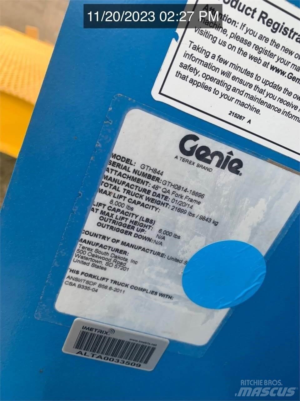 Genie GTH844 Телескопические погрузчики