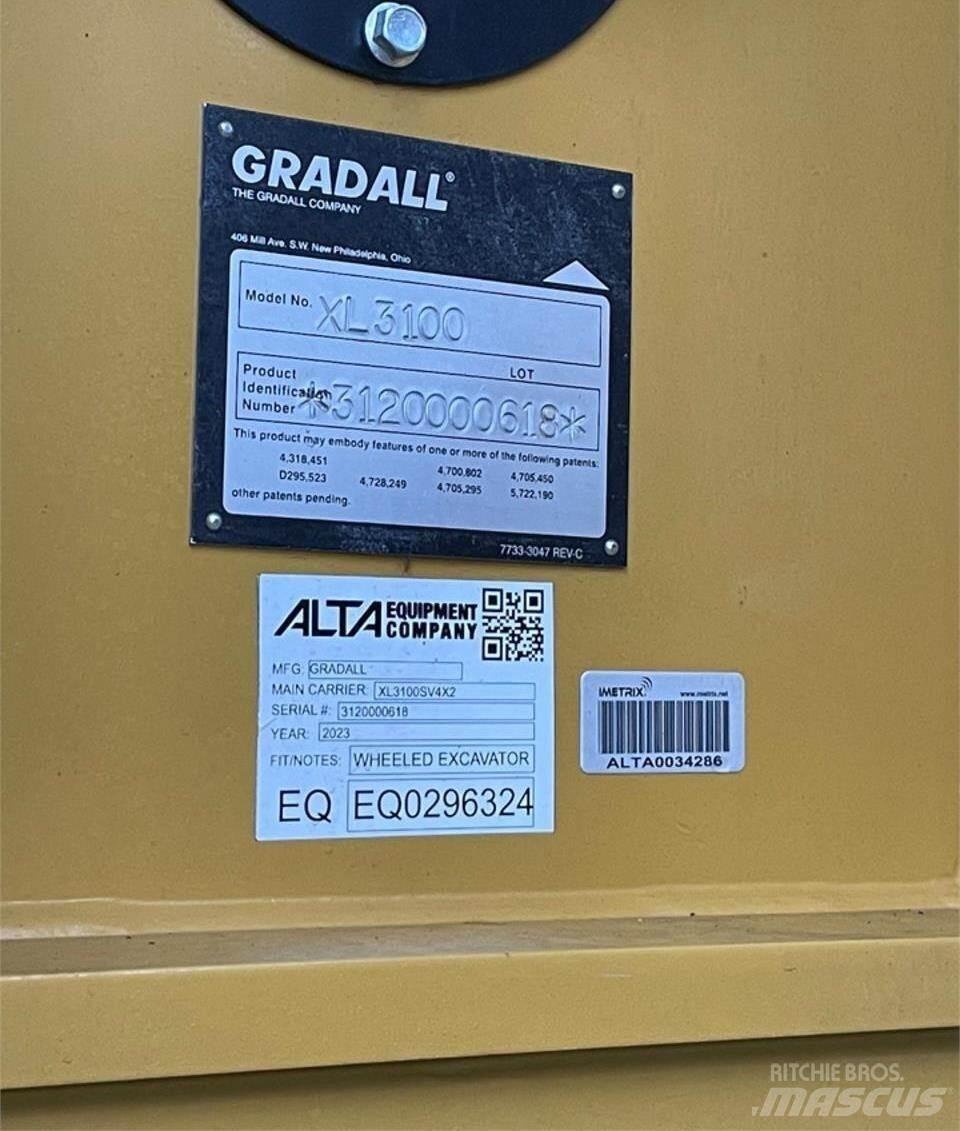 Gradall XL3100 V Колёсные экскаваторы