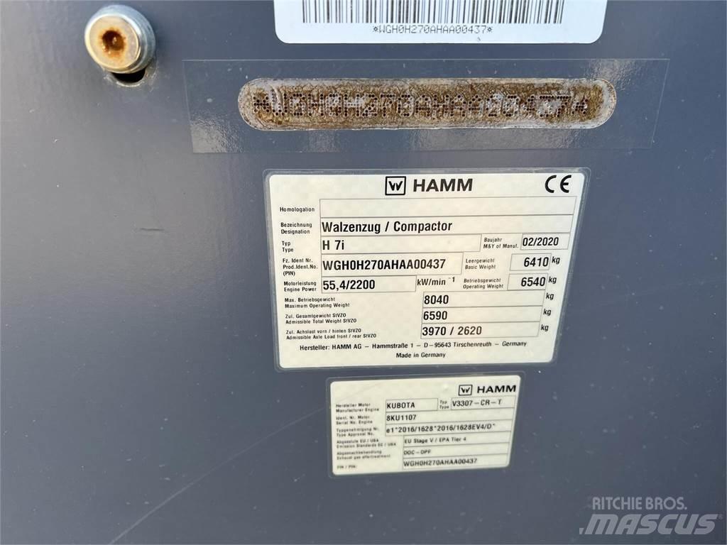 Hamm H7I Катки тротуарные