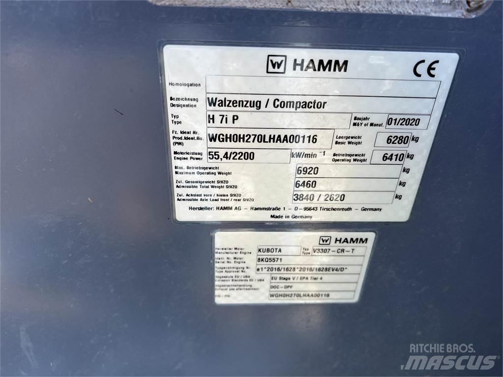 Hamm H7IP Уплотнители для закладки отходов
