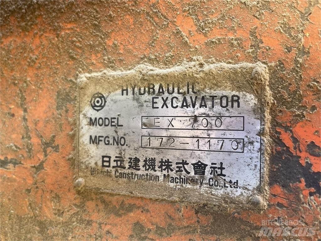 Hitachi EX700 Гусеничные экскаваторы