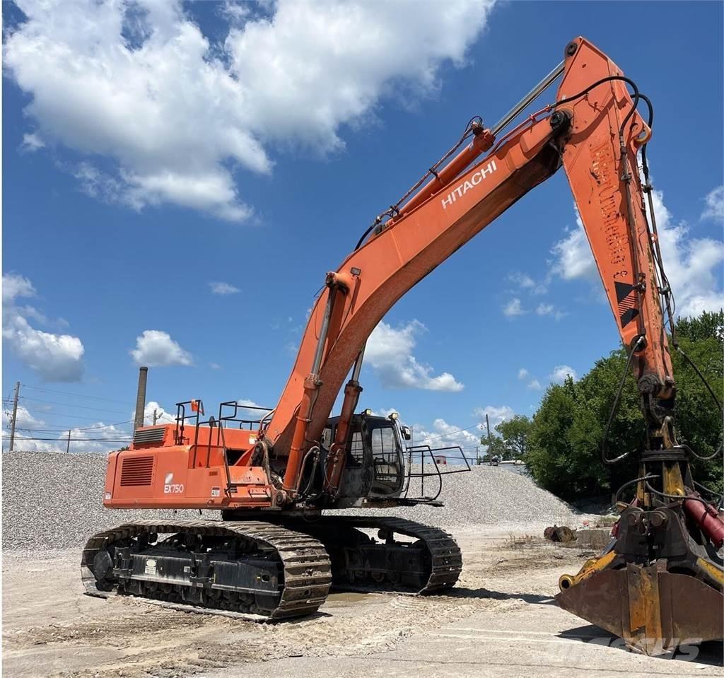 Hitachi EX750-5 Гусеничные экскаваторы
