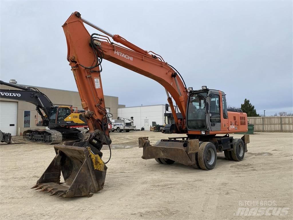 Hitachi ZX210W Колёсные экскаваторы