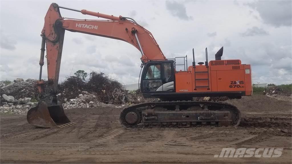 Hitachi ZX670 LC-5B Гусеничные экскаваторы